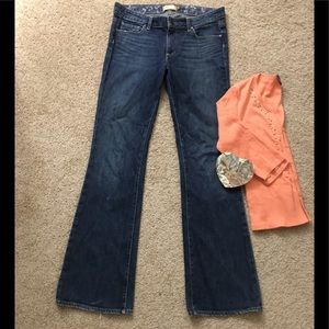 Paige Low-Rise Bootcut Jeans Sz 30